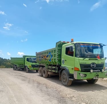 dump truck rental dili timor leste