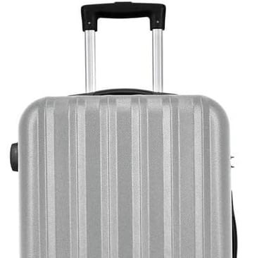 Mala de Bordo ABS 4 Rodas Adventure Fortt Prata - MAB01-PR