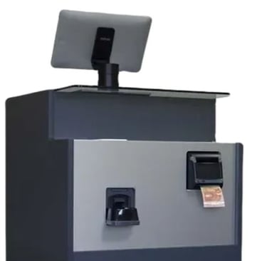Monnayeur automatique 5R avec écran pour encaissement rapide et sécurisé