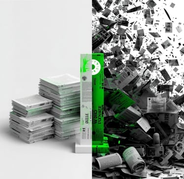 Editorial visual showing structured evergreen content compared to short-lived content.