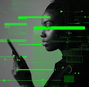 Editorial image illustrating Pinterest as a search engine for traffic growth.