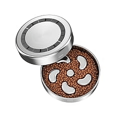 Feedoo stainless steel dog bowl with non-slip base