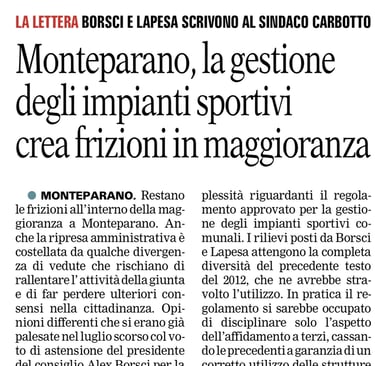 anteprima articolo gazzetta del mezzogiorno alex borsci