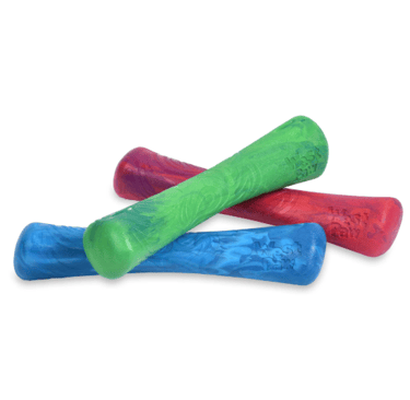Eco-friendly West Paw Seaflex Drifty dog toy made from recycled ocean plastic.