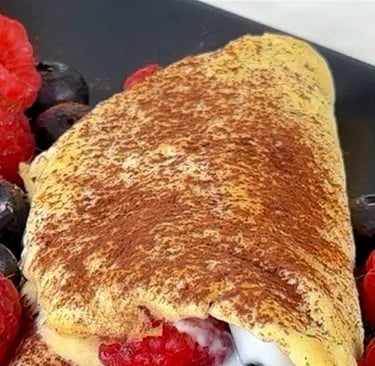 Coconut crepes