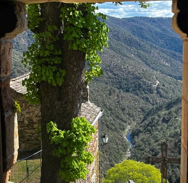 Vue de la vallée depuis "Le Travers"