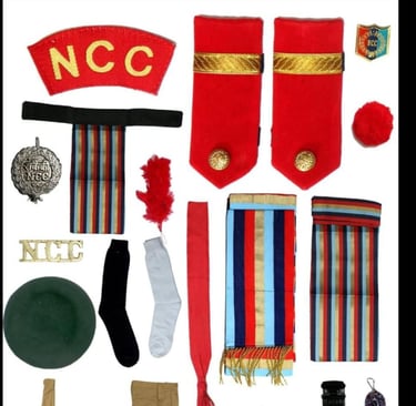 NCC UNIFORM AND ARTICLES