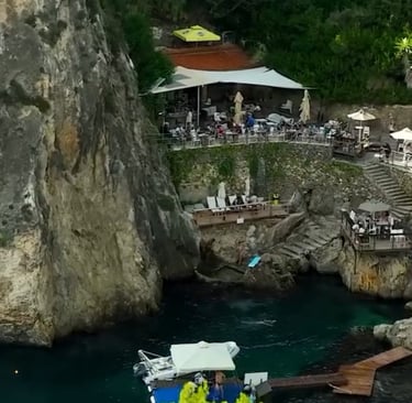 La Grotta Bar Paleokastritsa Villa Olivia Corfu