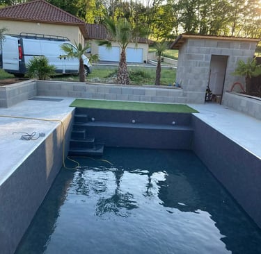PVC armé piscine