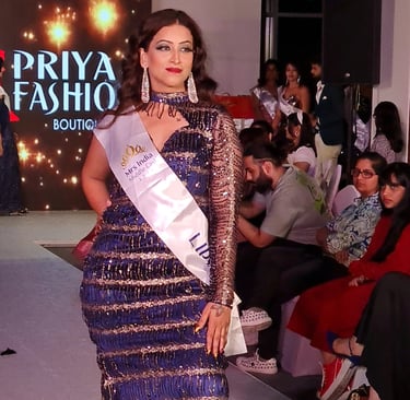 model miss pageant beauty contest evening gown stunning dress gorgeous Priya fashions boutique