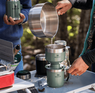 Stanley Pour Over Coffee Maker Set for delicious camp coffee