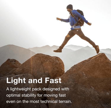  Osprey Talon/Tempest backpack for beginner backpacking