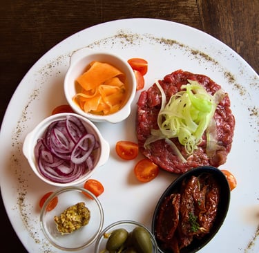 San Gemini - a plate with a steak steak steak steak steak steak steak steak steak steak steak steak