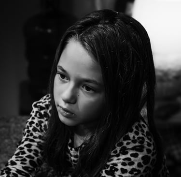 candid portrait of girl