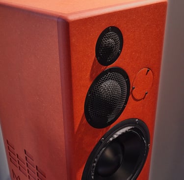 Present Day Production Mum-8 studio monitor orange