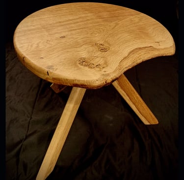 Live Edge Coffee Table angle view