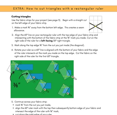  using straight ruler second pattern copy