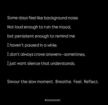 Part of a post from Reverie's Realm instagram account | Reverie's Realm | Aarushi Jain Writes