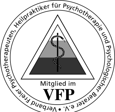 Logo vfp für freie Psychotherapeuten, Heilpraktiker Psychotherapie und psychologische Berater