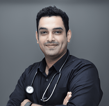 Photo of Dr. Abhishek Krishna, leading radiation oncologist and oncology consultant in Mangalore.