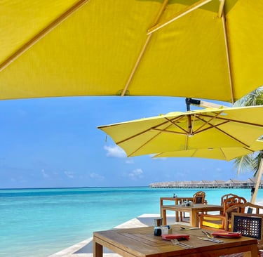 Anantara Kihavah Maldives breakfast dining