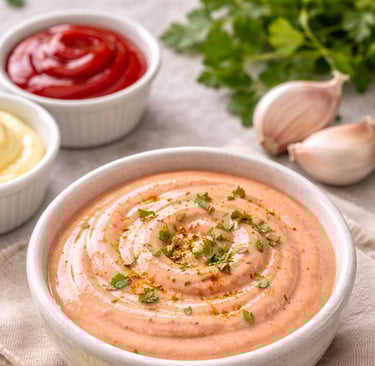 Mayo-ketchup dip