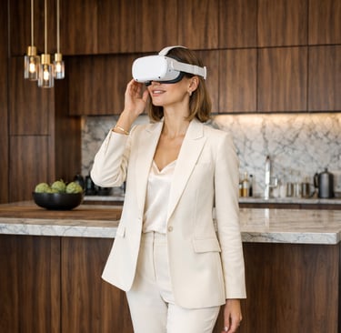 Casque de réalité virtuelle pour faciliter la projection à Caen