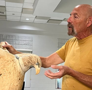 Aremican eagle carving by Louis Livan