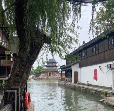 venice of shanghai ancient water town