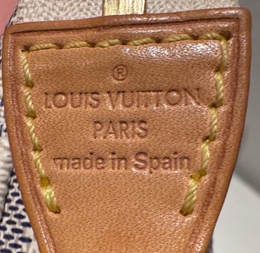 designer laukun ompelujälki