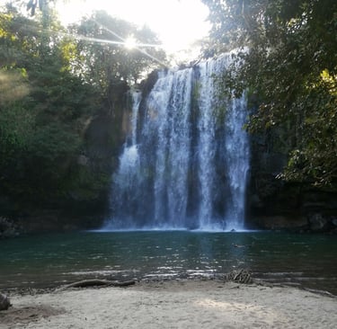 Llanos del Cortes Waterfall