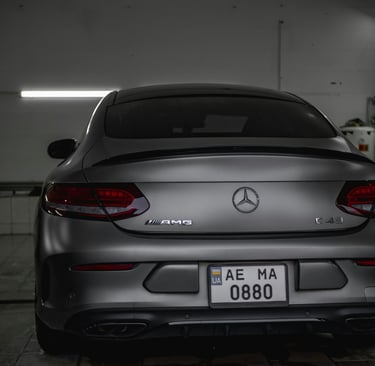Mercedes E43 AMG fitted with Bridgestone tyres at Tyrepublic’s tire shop in Nigeria