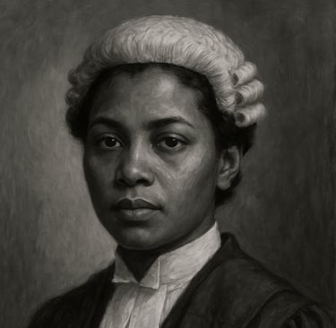 Stella Thomas 1st African called to the Bar in Britain