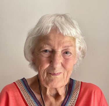 Portrait of June Fitzgibbon by Ann-Marie Fitzgibbon