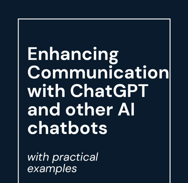 E-book on enhancing communication with chatbots