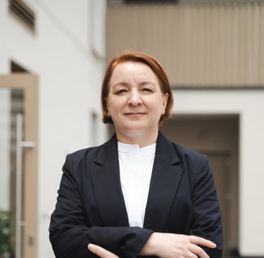 Yevheniia Hryhorieva – Spezialistin für Finanzbuchhaltung bei DSM Office Passau, zuverlässige Betreuung Ihrer Geschäftszahlen