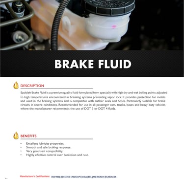 Wholesale brake fluid in the UAE