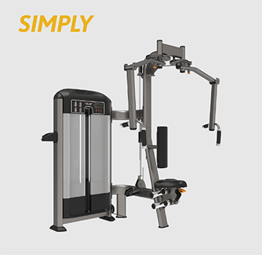 SIMPLY Pear Delta & Pec Fly Machine