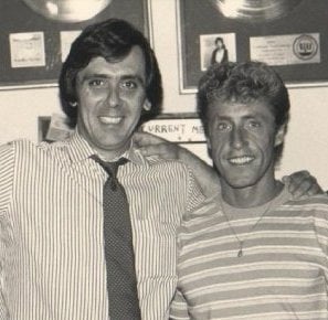 Charlie Kendall and Roger Daltry from the legendary rock band, The Who.