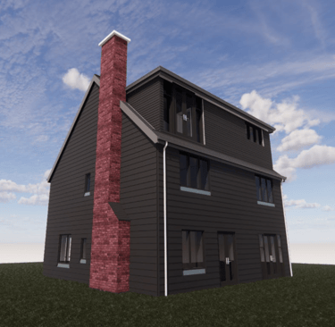 3D digital image of proposed loft conversion