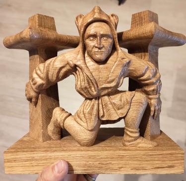 Sculpture gobelin Ancelin Aubin thiriat