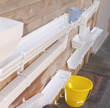 Outdoor water play area