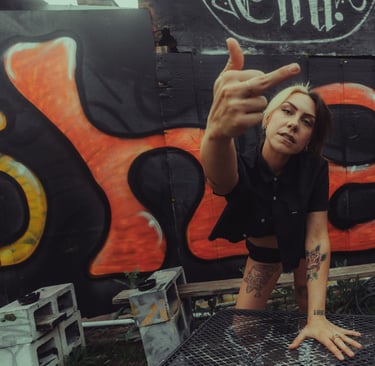 MEGG Unleashes Punk Fury in New ‘IDC’ Music Video