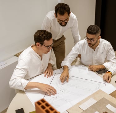 reunión promotora inmobiliaria