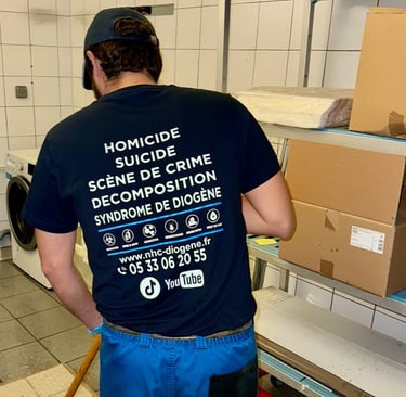 Nettoyage après décès et scène de crime à Lormont en Gironde
