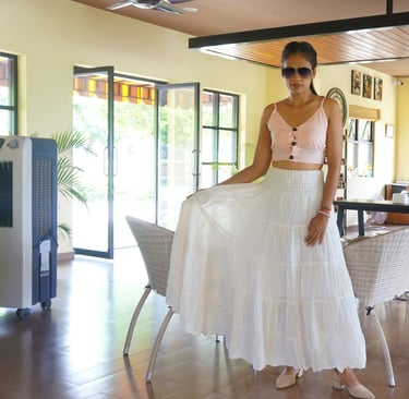 Maxi Cotton Skirt