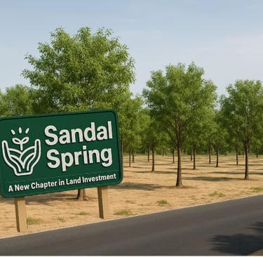 a sign that says sandal spring is coming up