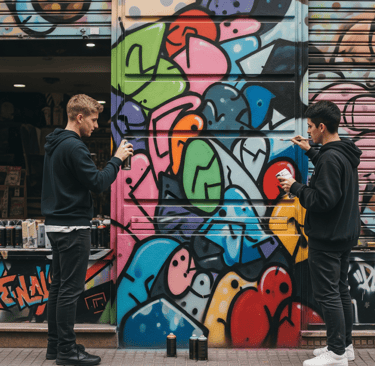 Mural Colores lineal