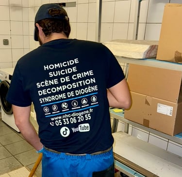 Nettoyage après décès et scène de crime à Muret en Haute-Garonne