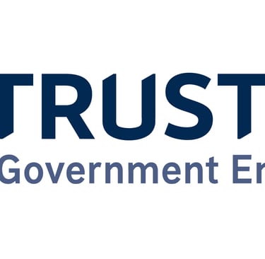 a logo for the trustmark corporation trust mark